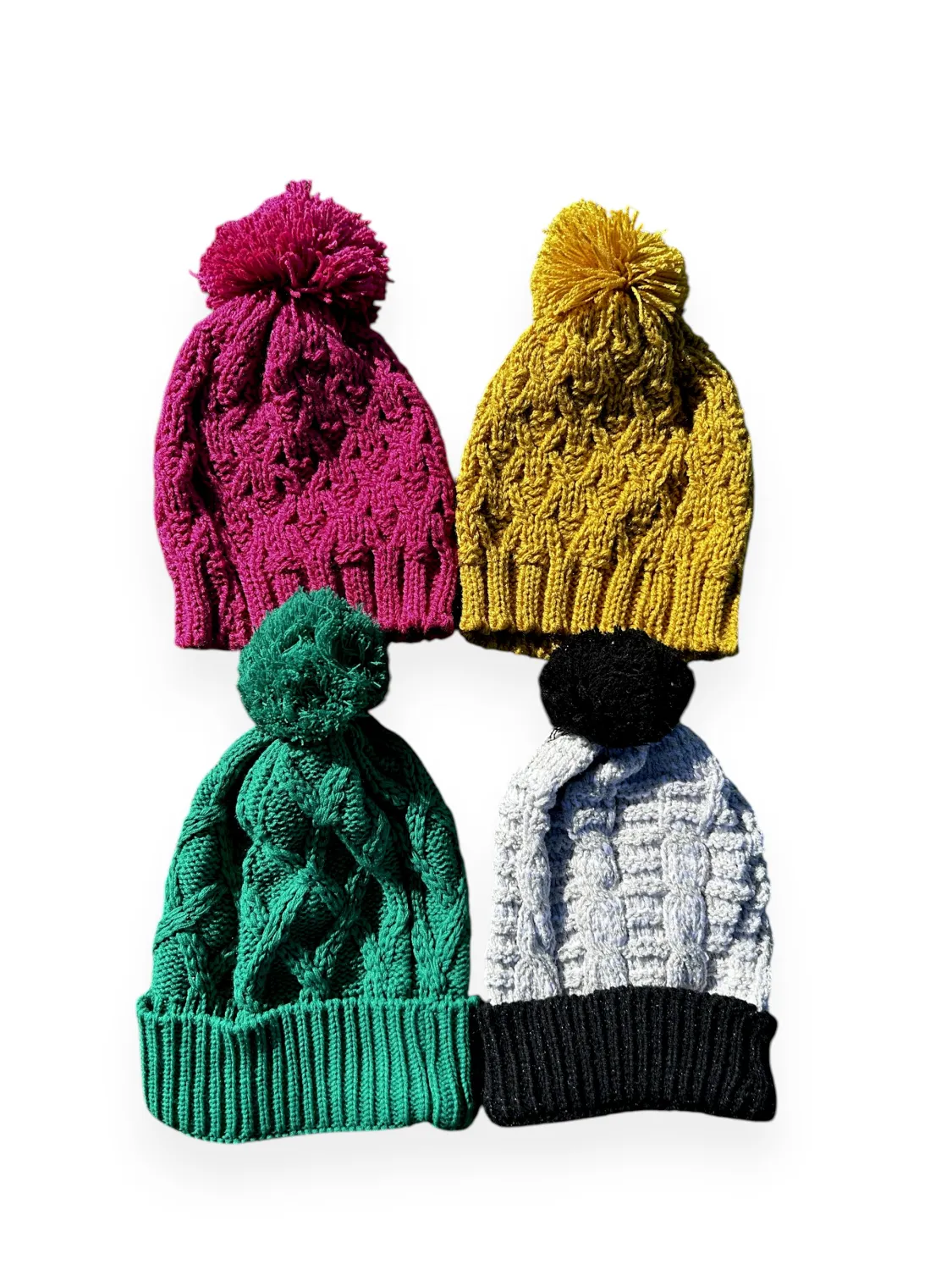 Gorro de Lana Pompom