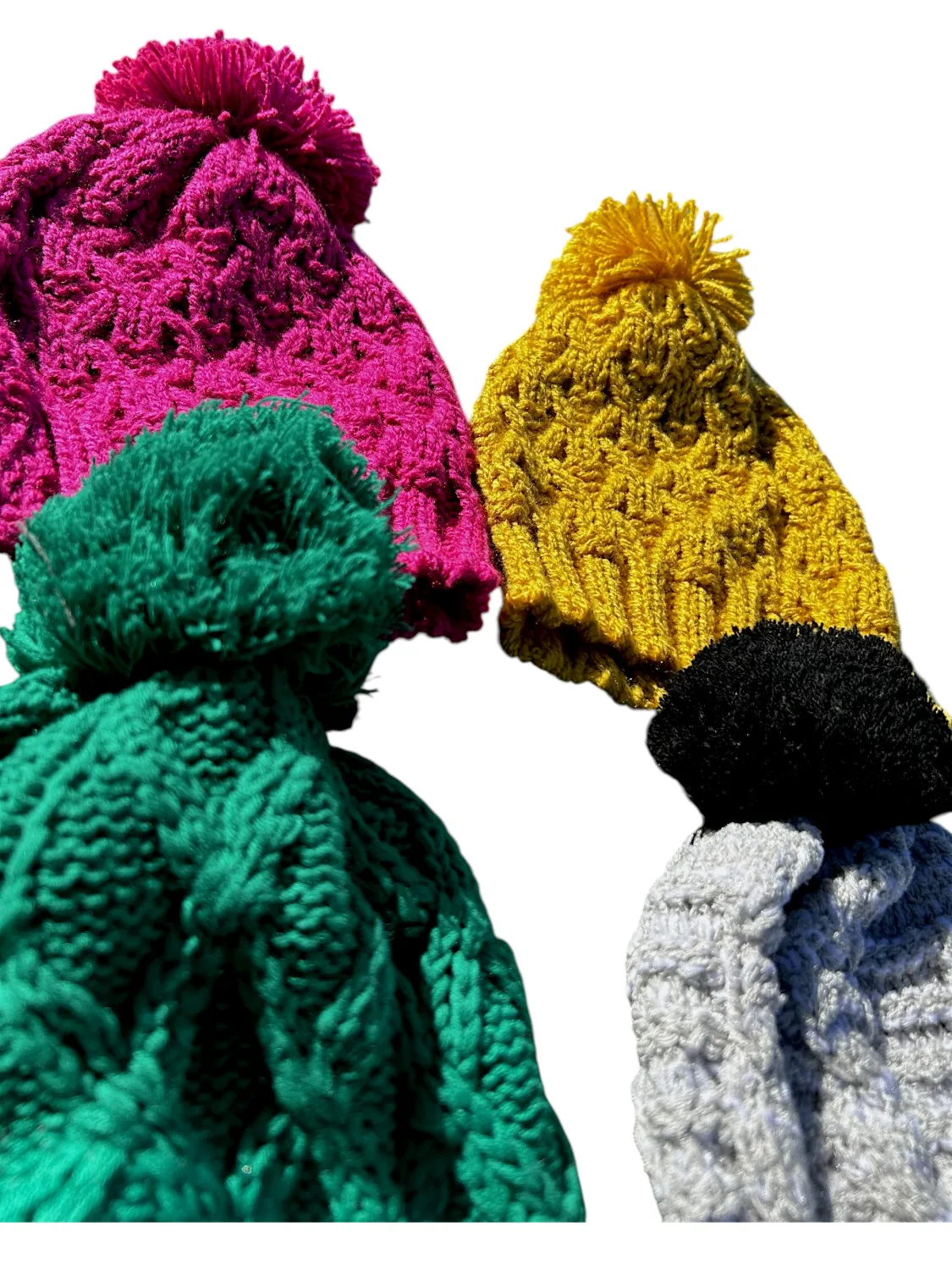 Gorro de Lana Pompom
