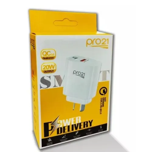 Cabezal PRO21 Power Delivery 20W Tipo C