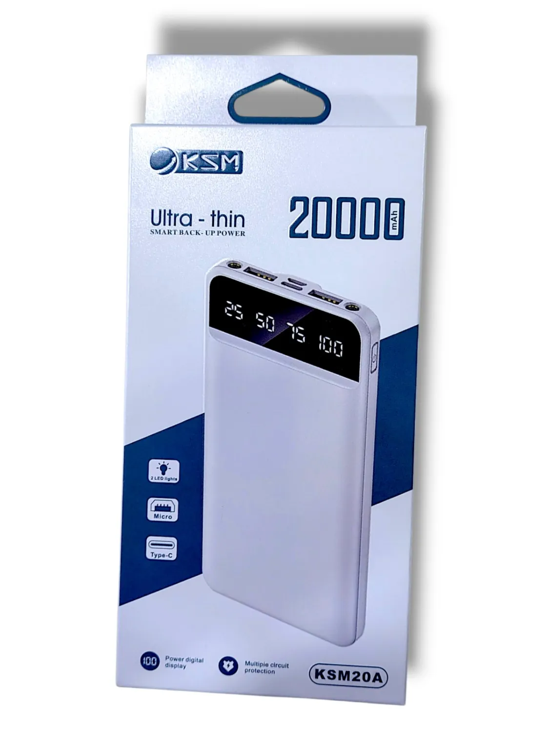 Cargador Portatil 20000 mAh