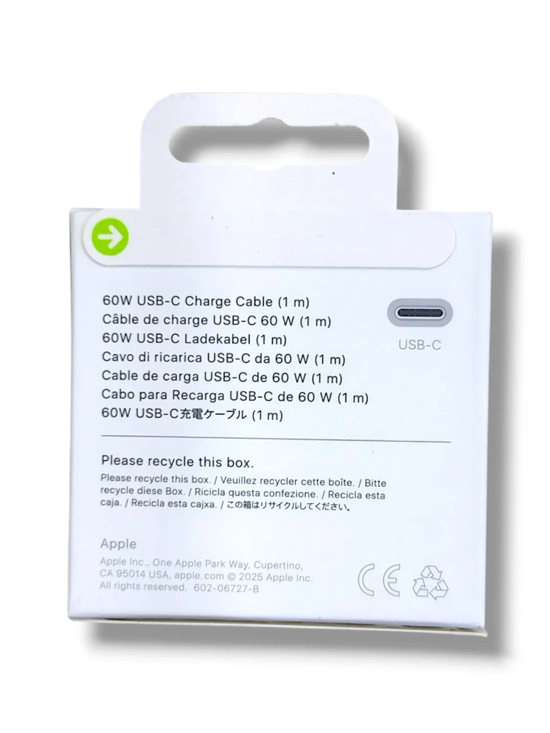 Cable Original USB C-C