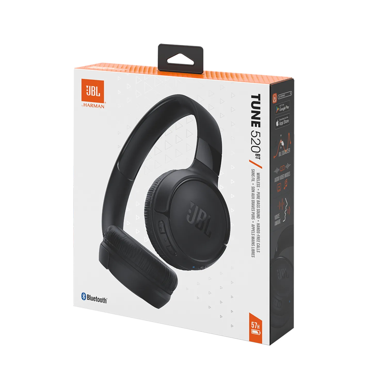 Auriculares Bluetooth JBL Tune 520BT