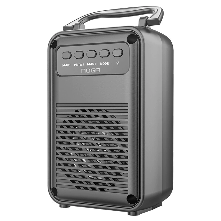 PARLANTE PORTABLE INALÁMBRICO BT CON LEDS NOGA NG-BT630