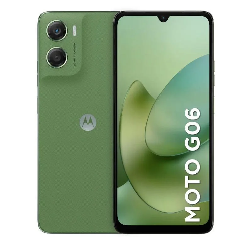 Cel Motorola G06 Xt2535-2 Dual 128gb/4gb RAM Pantone Tendril (green) Con Cargador