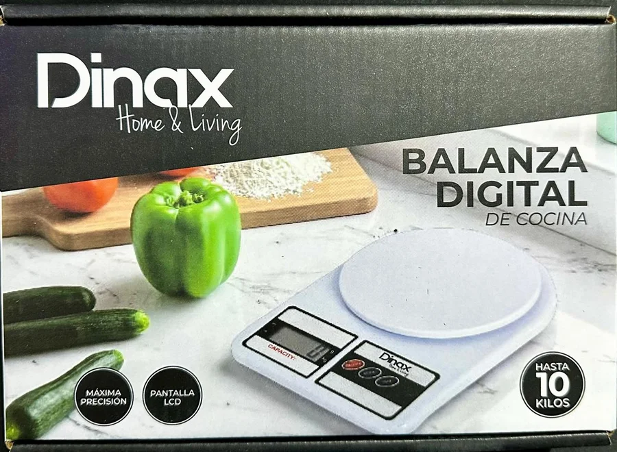 Balanza Digital De Cocina Hasta 10 KG