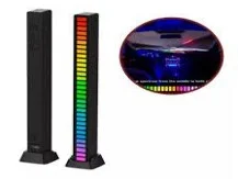 Barra RGB Audioritmica USB Con Base (negra)