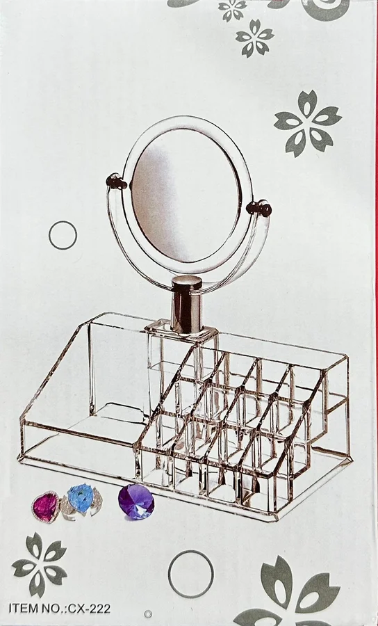 Organizador De Cosmeticos Con Espejo