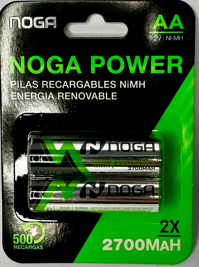 Pilas Aa Noga Recargables