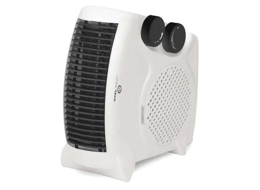 Caloventor Doble Posicion White And Black