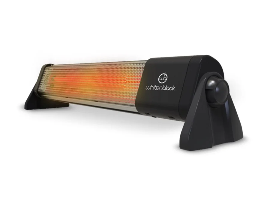 Calefactor Infrarrojo 2 En 1 1200w White And Black