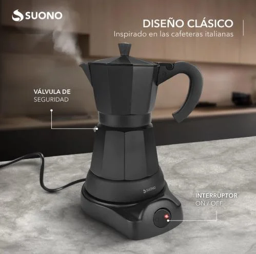 Cafetera Electrica Italiana Suono