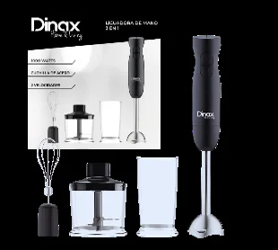 Minipimer 3 En 1 Negra Dinax