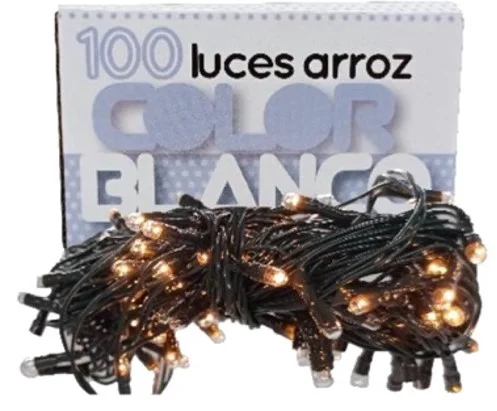 Luces Navideña 100 LED Blanca