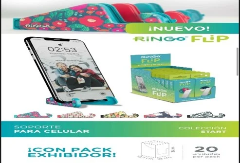 Soporte Flip Diseño (caja X 20)