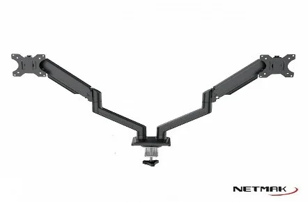 Soporte Doble Monitor St33 10" - 32 " Hidraulico