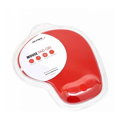 Pad Con Gel Netmak Rojo