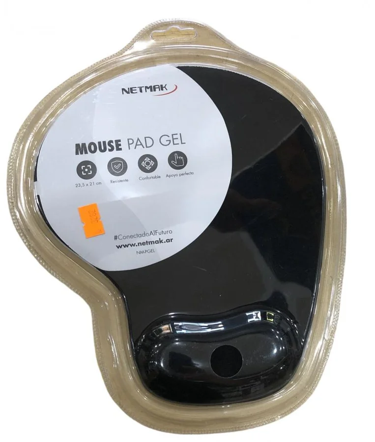 Pad Con Gel Netmak Negro