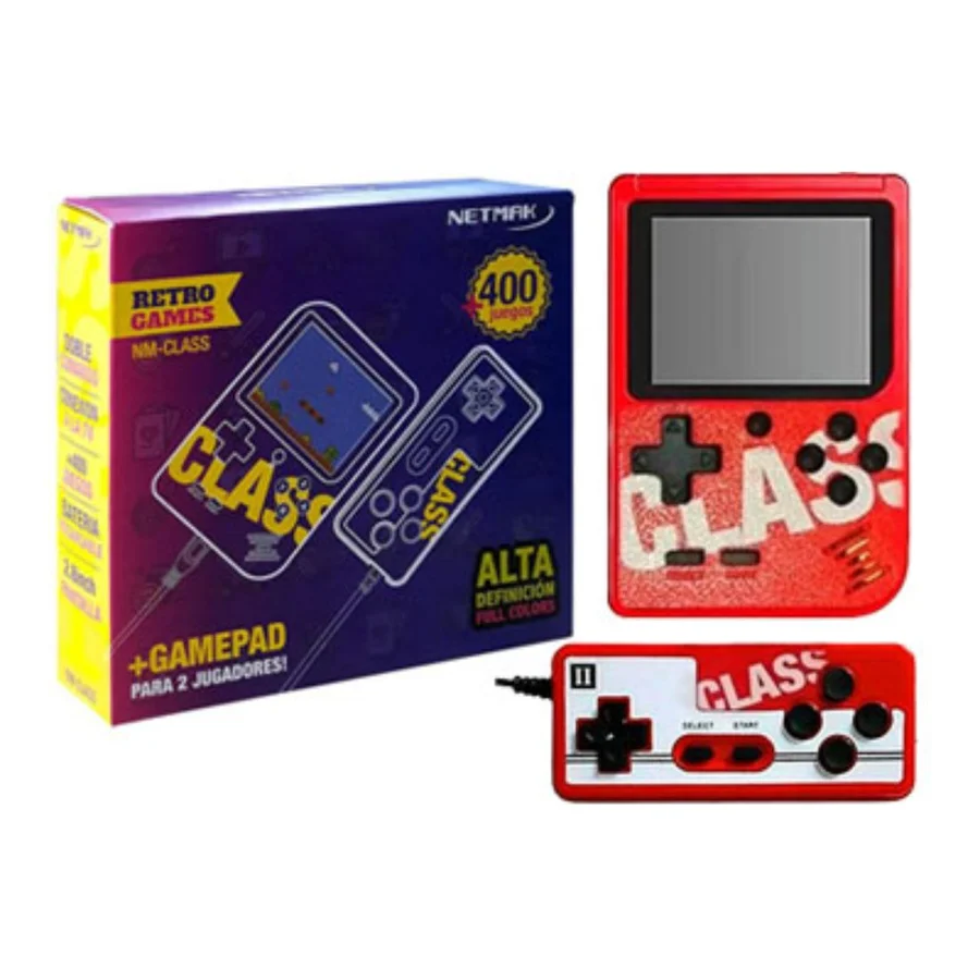 Consola Netmak Nm-class 500 Juegos Con Control
