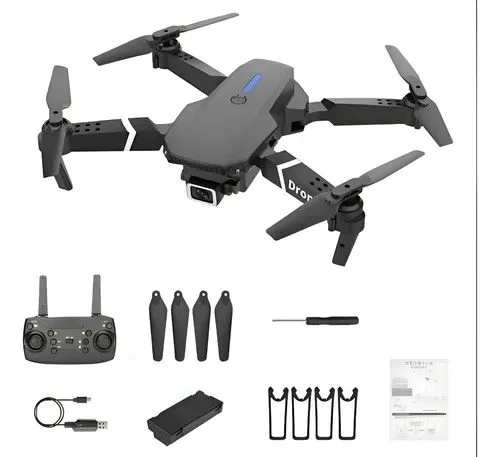 Dron E88 Dual Camara Con Control Remoto
