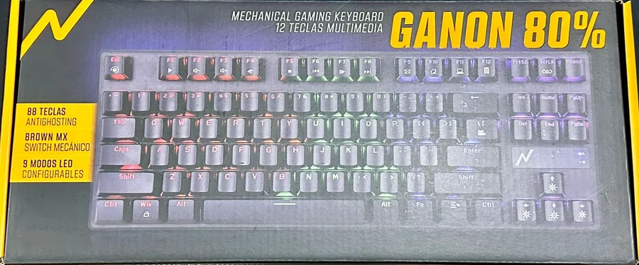 Teclado Mecanico Ganon 80%
