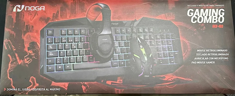 Combo Gaming 4 En 1 Nkb- 403