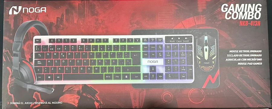 Gaming Combo 4 En 1 Nkb-413