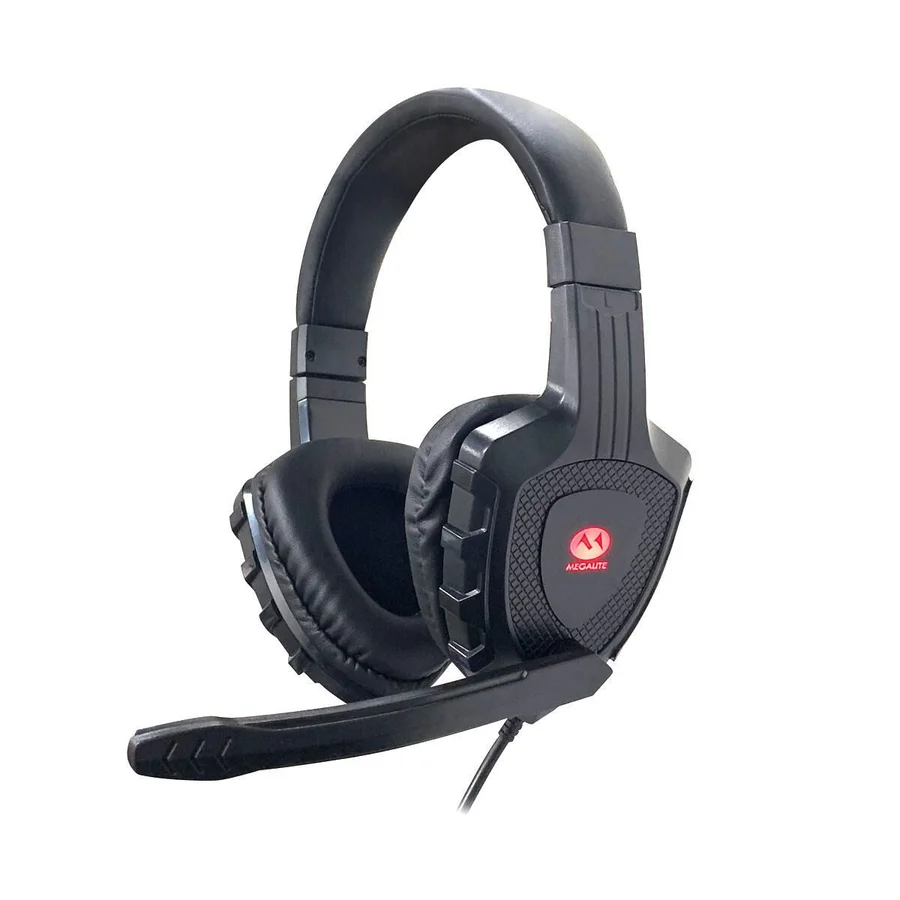 Auricular Megalite Gamer Negro Cap-789