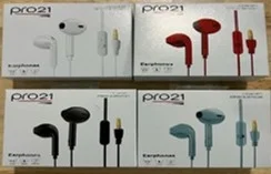 Auricular In Ear Pro21 Ficha 3,5 (solo Blanco)