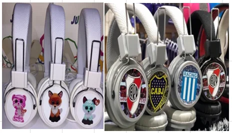 Auriculares Junior PRO 21 Para Niños Con Diseño A Eleccion
