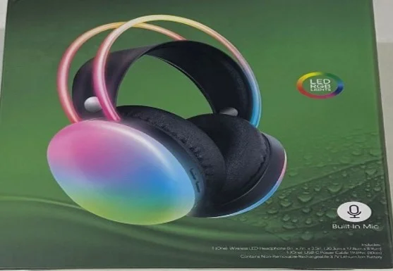 Auricular Bluetooth RGB