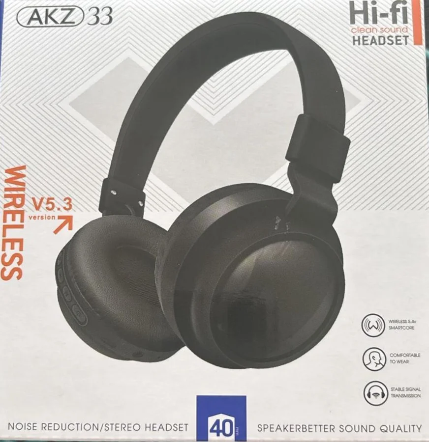 Auricular Vincha BT Premium Star (blanco Y Negro)