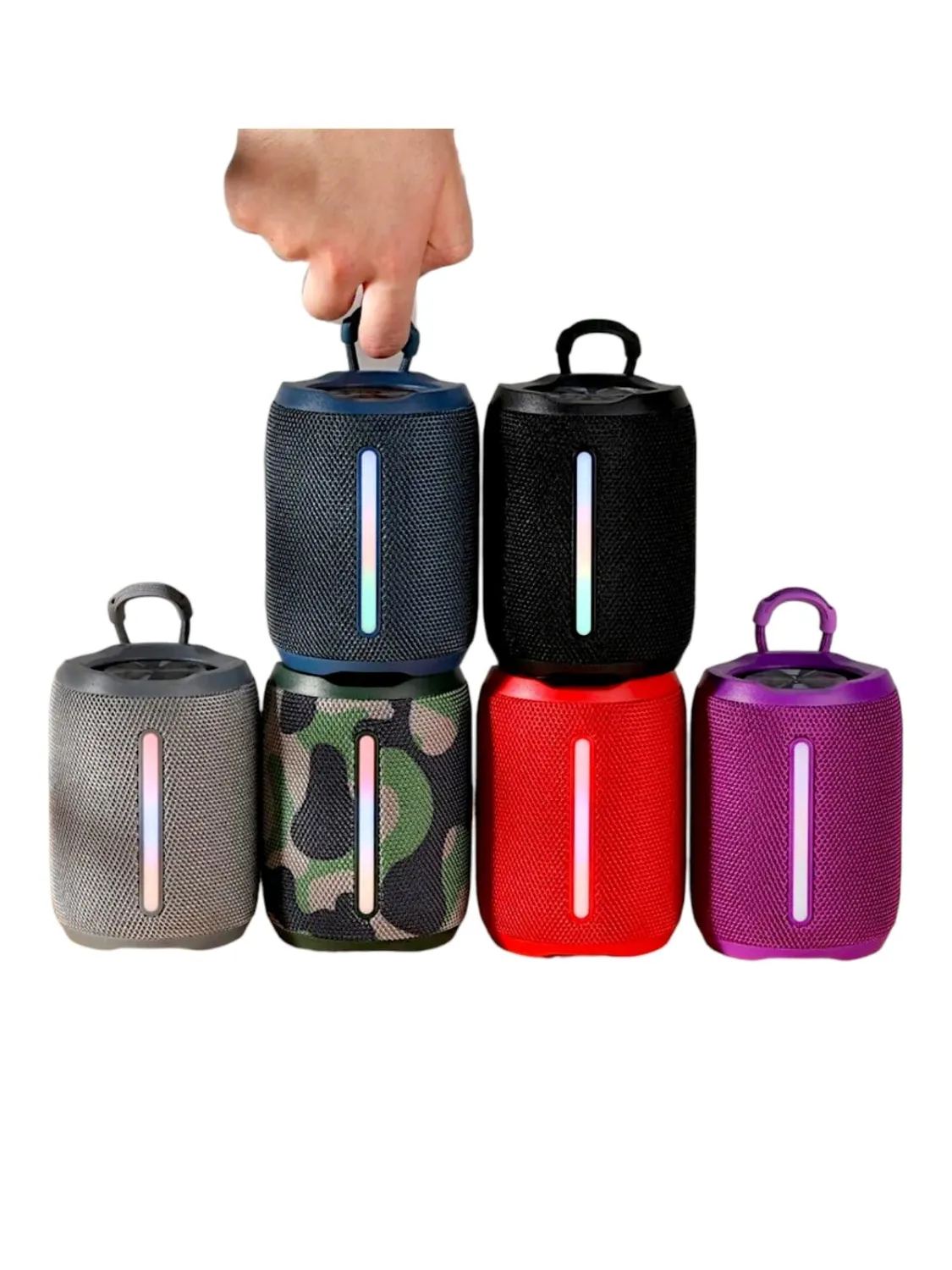 Parlante Waterproof RGB 8W T&G TG679