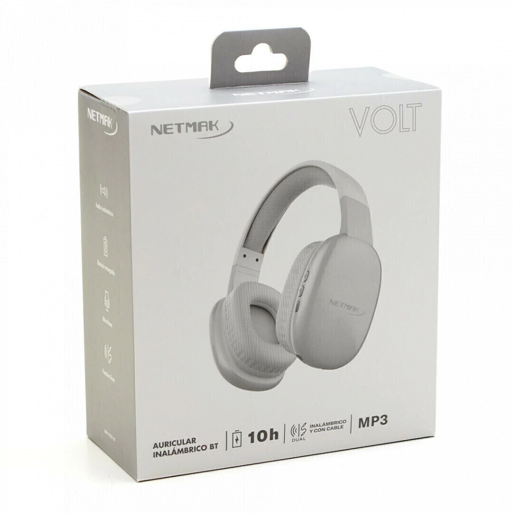 Auriculares Vincha BT Pro Netmak Bluetooth