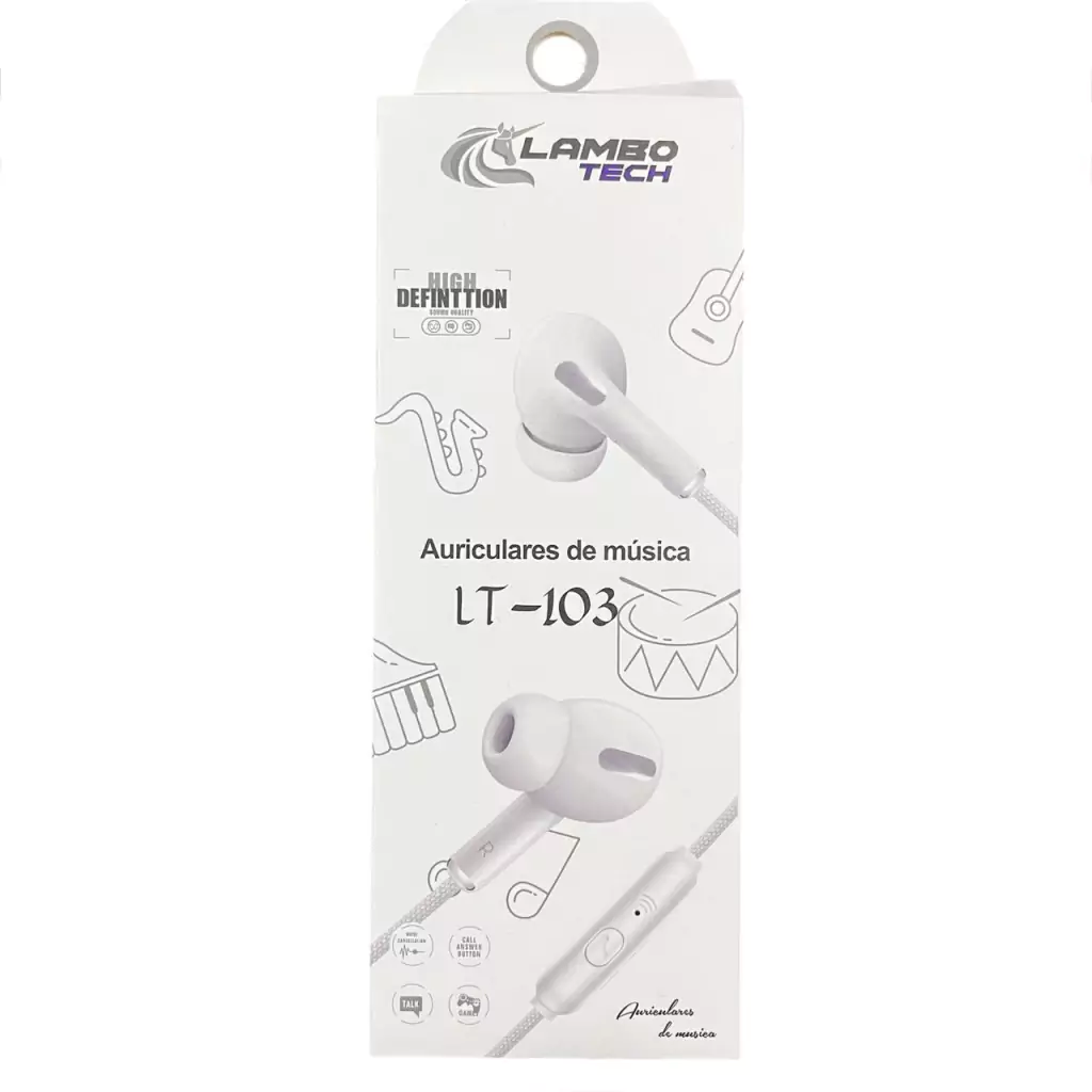 Auricular Lambotech Lt103 En Caja